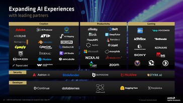 Поддержка программного обеспечения AMD Strix Halo. (Источник изображения: AMD)