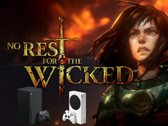 Иллюстрация No Rest for the Wicked с изображением консолей Xbox внизу (Источник изображения: Moon Studios, Microsoft Gaming с правками)