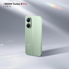 Redmi Turbo 4 в цвете лайм/зеленый. (Источник изображения: Redmi)