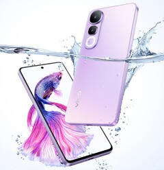 Модель Vivo Y400, изображенная здесь в цвете Purple Dusk, будет иметь степень защиты от проникновения IP68 и IP69 (Источник изображения: Vivo)