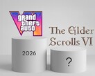 Показаны дата выхода GTA 6 и логотип The Elder Scrolls 6 (Источник изображения: Rockstar Games, Bethesda с правками)