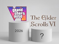 Показаны дата выхода GTA 6 и логотип The Elder Scrolls 6 (Источник изображения: Rockstar Games, Bethesda с правками)