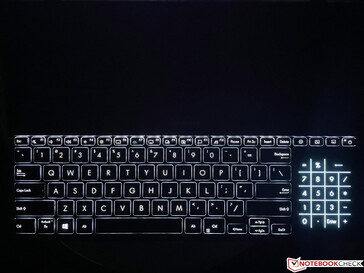 Подсветка клавиатуры и тачпада