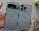 Pixel 9 Pro XL и iPhone 16 Pro Max - оба смартфона высокого класса с достойными внимания камерами. (Источник изображения: Шевон Салмон)