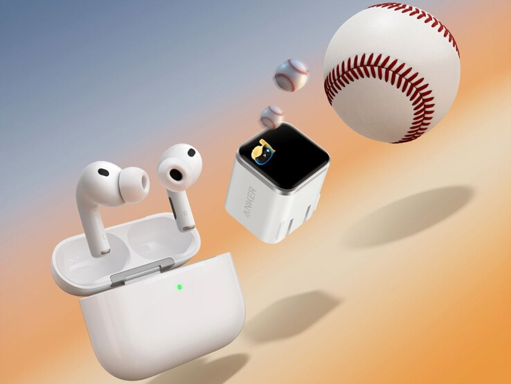 Зарядное устройство Anker Nano (45 Вт, Smart Display, складывается на 180°). (Источник изображения: Anker)