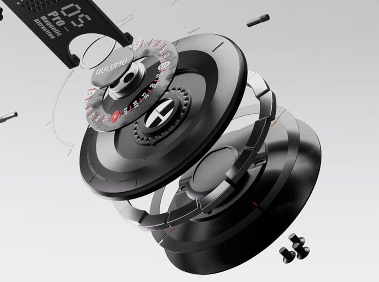 Aulumu G05 Pro можно использовать в качестве транспортира благодаря 15-градусным отметкам вокруг центрального кольца.