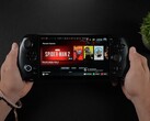 Портативный игровой ПК GPD Win 5 под управлением SteamOS, демонстрирующий на экране Marvel's Spider-Man 2 и другие недавние игры. (Источник изображения: ETA Prime через YouTube)