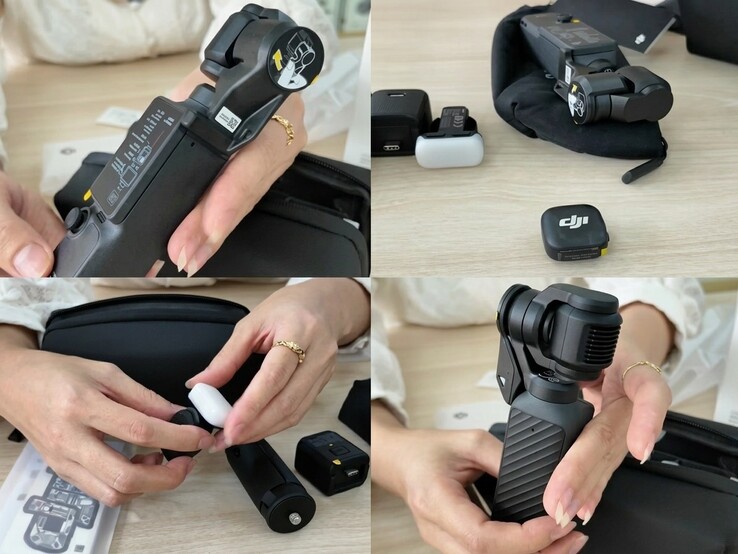 Неясно, является ли то, что мы видим здесь, Osmo Pocket 4 Creator Combo.