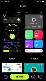 Различные темы приложений