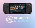 Паровая палуба с логотипом Komodo Station