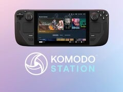 Паровая палуба с логотипом Komodo Station