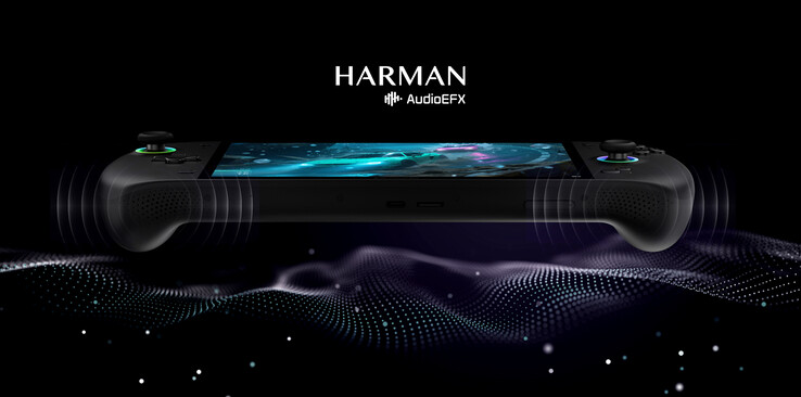 OneXFly Apex также оснащен динамиками Harman с нижним расположением. (Источник изображения: One-Netbook)