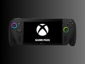 Ручной пульт Rog Xbox Ally X с логотипом Game Pass (Изображение: Microsoft Gaming с правками)