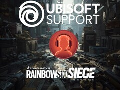 Показаны логотипы поддержки Ubisoft и Rainbow Six Siege (Источник изображения: Ubisoft Support с правками)