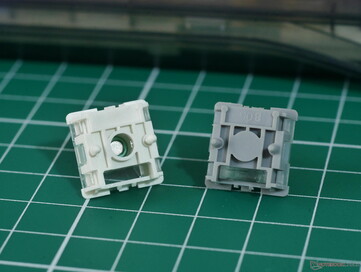 Внешний вид нижнего корпуса переключателей Wooting Lekker.