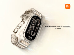 Xiaomi Smart Band 10 Glimmer Edition выпускается в одном цветовом варианте. (Источник изображения: Xiaomi)