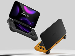 Ayaneo Pocket DS в двух начальных цветах. (Источник изображения: Ayaneo)
