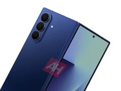 Galaxy Z Fold7 в одном из многих цветов, о которых ходят слухи. (Источник изображения: Android Headlines)