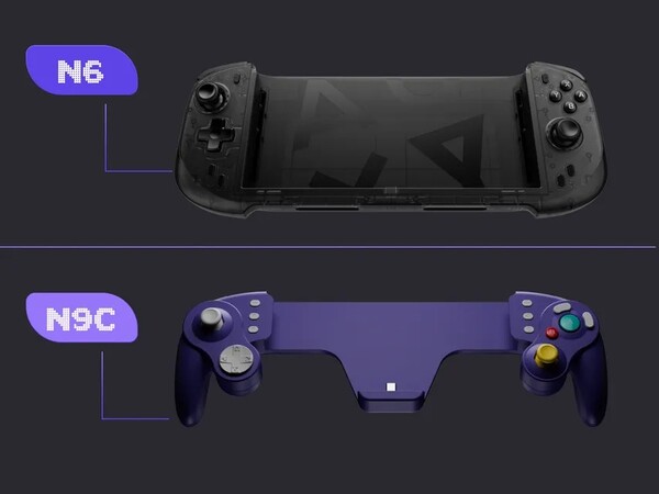 Abxylute N6 и N9C подключаются к Switch 2 через USB-C.