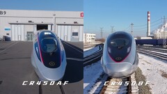 CR450 выпускается в двух вариантах. (Источник изображения: CRRC)