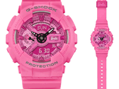 Часы Casio G-Shock GMA-S110BE-4A, выпущенные ограниченной серией для Барби, работают от батарейки CR1220, срок службы которой составляет примерно 2 года (Источник изображения: Casio)