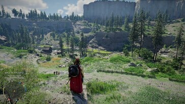 На изображении: скриншот игрового процесса из игры «Crimson Desert».