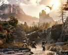 Изображение, показывающее дракона в игре GreedFall.