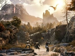 Изображение, показывающее дракона в игре GreedFall.