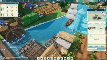 На изображении: скриншот игрового процесса из игры «Settlement Survival».