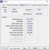 CPU-Z: Memory