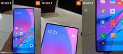 Появились фото, якобы показывающие Mi Mix 4 с селфи-камерой под дисплеем. (Источник: Slashleaks)