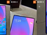 Появились фото, якобы показывающие Mi Mix 4 с селфи-камерой под дисплеем. (Источник: Slashleaks)