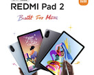 Redmi Pad 2 выпускается в двух цветовых вариантах, но не в конфигурации с 4G-подключением. (Источник изображения: Xiaomi - отредактировано)