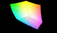 Охват цветового пространства sRGB (100%)