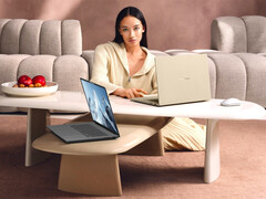 Zenbook A16 в двух стартовых цветах. (Источник изображения: Asus)