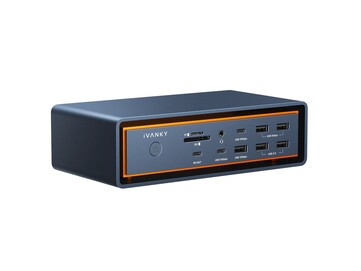 Передняя панель iVanky FusionDock Max 2. (Источник изображения: iVanky)