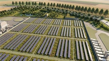 Фотоэлектрическая система, которую планируется установить на крыше центра обработки данных, скорее всего, сможет покрыть лишь небольшую часть потребности в энергии.