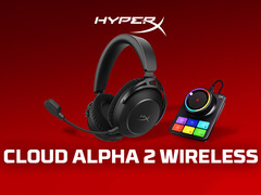 Беспроводные наушники HyperX Cloud Alpha 2 поставляются в комплекте с базовой станцией. На снимке: промо-фотография комплекта. (Источник изображения: HP - отредактировано)