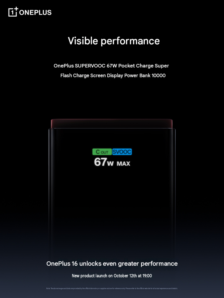 Официальные промоизображения нового пауэрбанка SuperVOOC 67W.