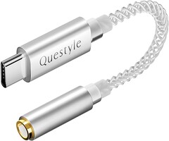 Questyle Qlink-C - это USB-C ЦАП начального уровня весом всего 5 грамм (0,17 унции). (Источник изображения: Questyle)