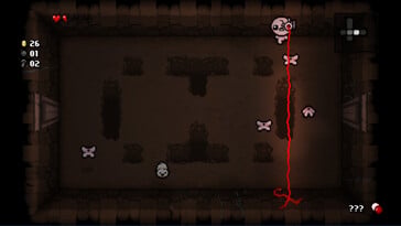 На изображении: скриншот игрового процесса из игры «The Binding of Isaac: Rebirth».