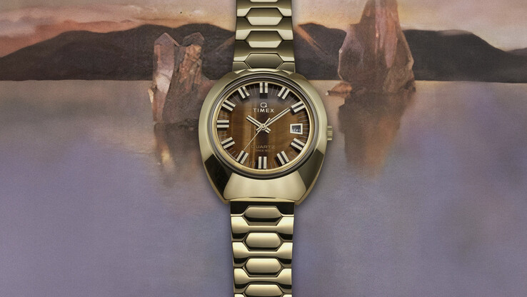 ...и с коричневым циферблатом. (Источник изображения: Timex)
