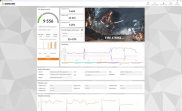 Fire Strike, питание от батареи