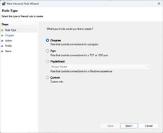 Выберите программу