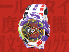 Новые часы Casio Evangelion GA-110EVA30-7A (на фото). (Источник изображения: Casio G-Shock/YouTube)