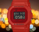 Новый красный фонарь G-Shock от Casio может иметь дизайн, похожий на DW-5600RRB-4 (вверху)