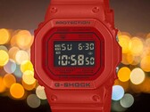 Новый красный фонарь G-Shock от Casio может иметь дизайн, похожий на DW-5600RRB-4 (вверху)