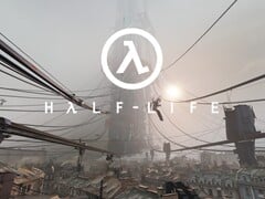 Отображается баннер серии Half-Life