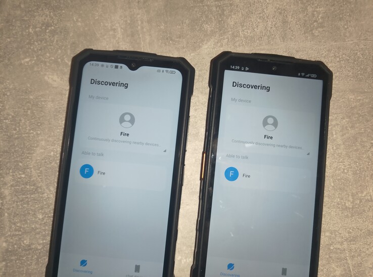 Обнаруживаем подходящие для коммуникации смартфоны. (Источник изображения: Сергей Тарасов - Notebookcheck)