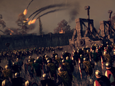 Изображение, на котором показана осада и онагры в игре «Total War: Attila».